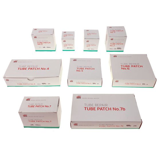 NR7B inner tube repair patches (150x75mm) 10pcs - Rema TIP TOP