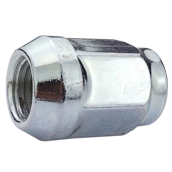 Nuts for aluminum rims, wheels - M12x1.25 / Zinc key 19 - (closed) - Carbonado