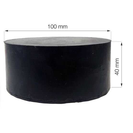 P9 Solid rubber for Frog's leveller foot 100x40mm - Stix