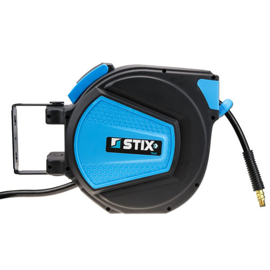 PVC pneumatic hose on reel ZPS-20 20m ( reel + retractor ) - Stix