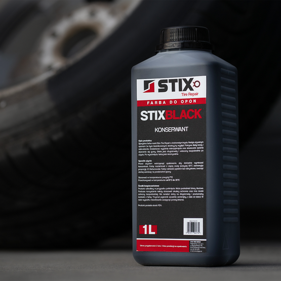 Paint black for tires - concentrate 1L - Stix Black