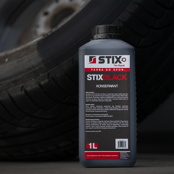 Paint black for tires - concentrate 1L - Stix Black