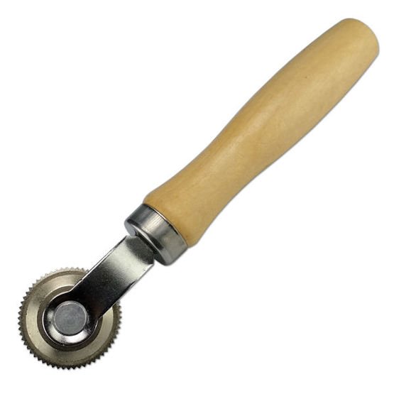 Patch roller - 4mm (bearing, wooden handle) - Stix