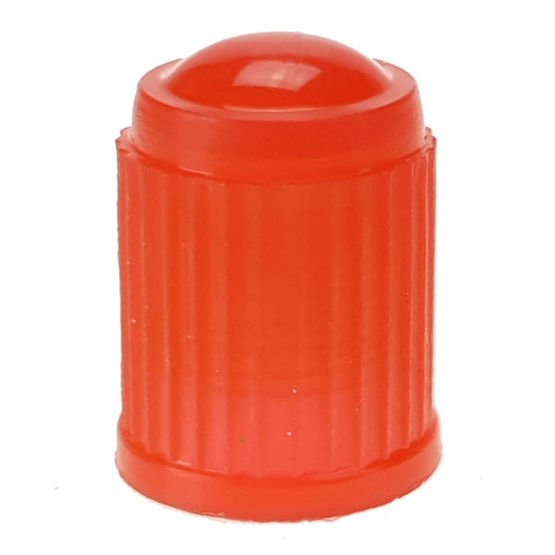 Plastic nuts / valve caps (red) - 100 pcs. - Stix