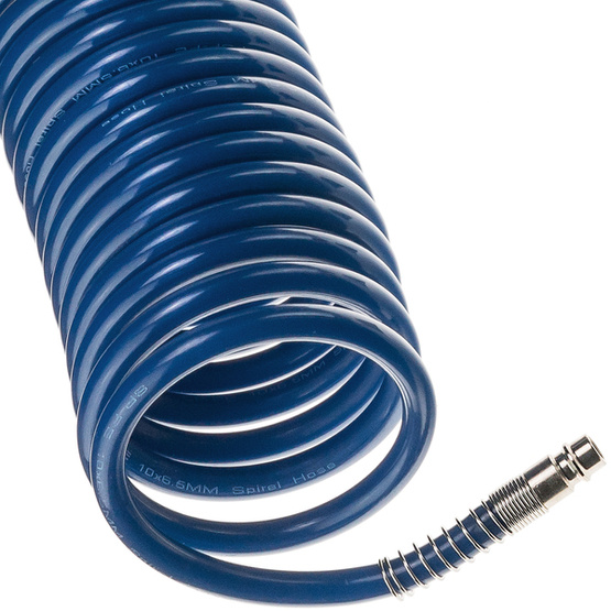 Pneumatic Spiral Hose SP-PE 10/6,5 mm (10 m), Polyethylene - STIX