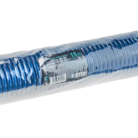 Pneumatic Spiral Hose SP-PE 10/6,5 mm (15 m), Polyethylene - STIX