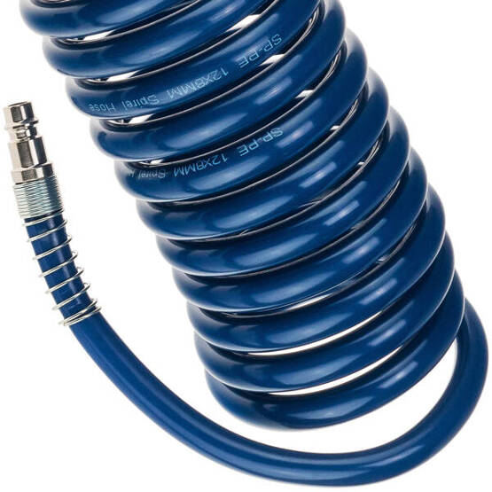 Pneumatic Spiral Hose SP-PE 12/8 mm (5 m), Polyethylene - STIX