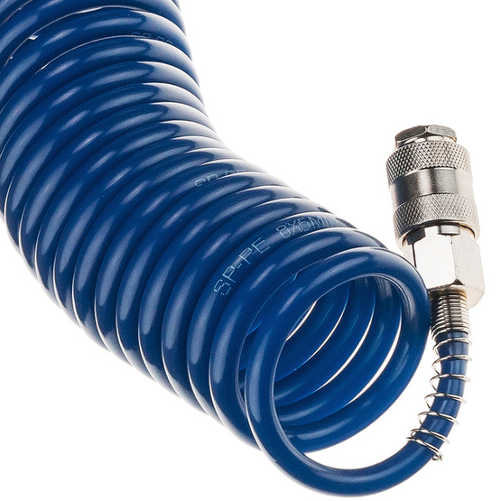 Pneumatic Spiral Hose SP-PE 8/5 mm (10 m), Polyethylene - STIX