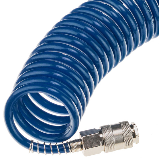 Pneumatic Spiral Hose SP-PE 8/5 mm (5 m), Polyethylene - STIX