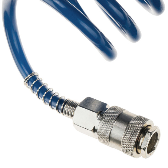 Pneumatic Spiral Hose SP-PE 8/5 mm (5 m), Polyethylene - STIX