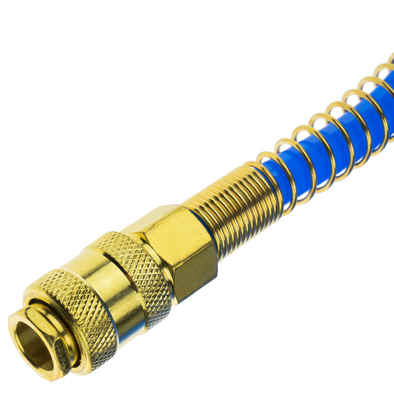 Pneumatic Spiral Hose SP-PU 12/8 mm (10 m), Polyurethane - PREMIUM STIX