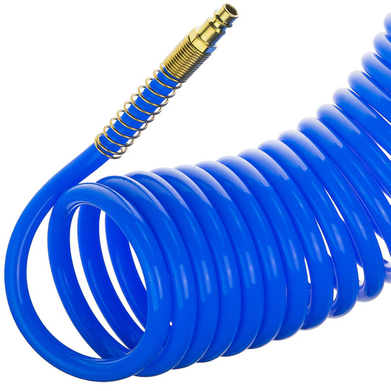 Pneumatic Spiral Hose SP-PU 12/8 mm (10 m), Polyurethane - PREMIUM STIX