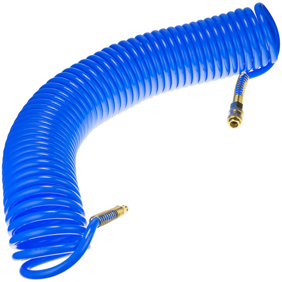 Pneumatic Spiral Hose SP-PU 12/8 mm (15 m), Polyurethane - PREMIUM STIX