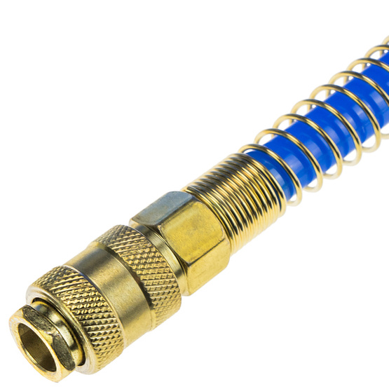 Pneumatic Spiral Hose SP-PU 14/10 mm (10 m), Polyurethane - PREMIUM STIX