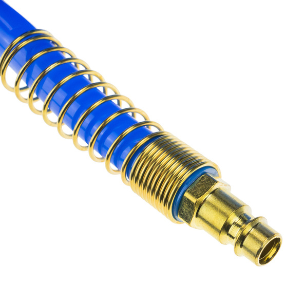 Pneumatic Spiral Hose SP-PU 14/10 mm (10 m), Polyurethane - PREMIUM STIX