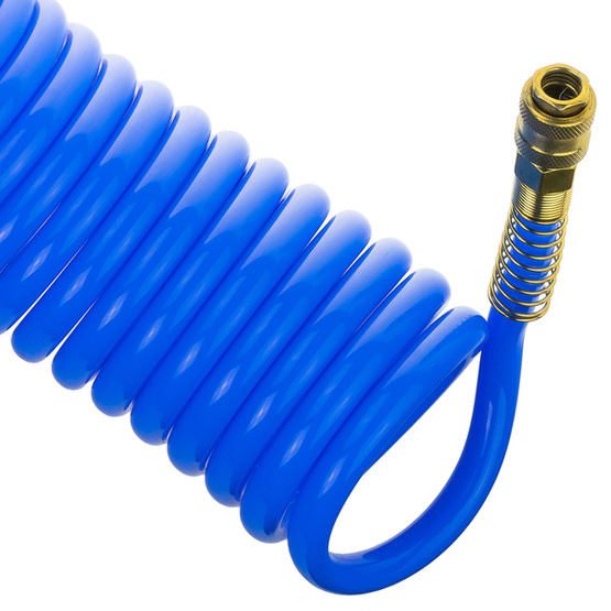 Pneumatic Spiral Hose SP-PU 14/10 mm (10 m), Polyurethane - PREMIUM STIX