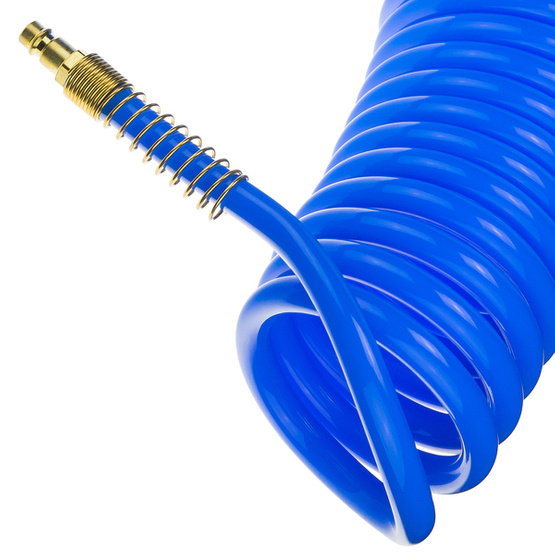 Pneumatic Spiral Hose SP-PU 14/10 mm (10 m), Polyurethane - PREMIUM STIX