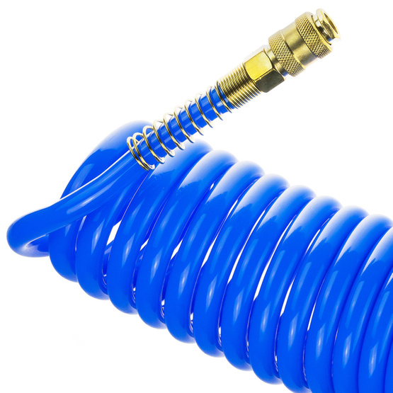 Pneumatic Spiral Hose SP-PU 14/10 mm (5 m), Polyurethane - PREMIUM STIX