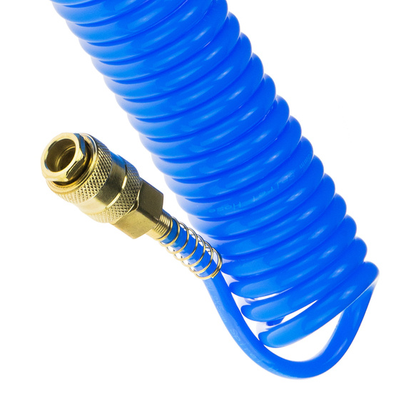 Pneumatic Spiral Hose SP-PU 8/5 mm (5 m), Polyurethane - PREMIUM STIX