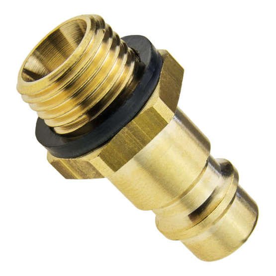 Quick connect plug with male thread TYPE 26 1/4 - RQS