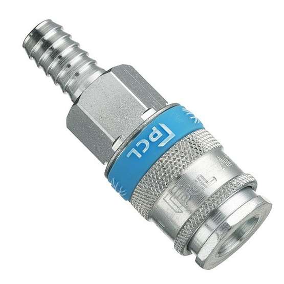 Quick coupling with nipple for hose XF TYPE 25 ( 2200 l/min ) 10mm - PCL