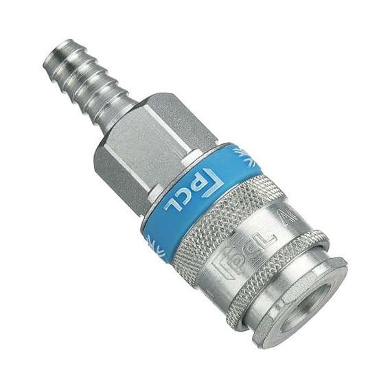 Quick coupling with nipple for hose XF TYPE 25 ( 2200 l/min ) 8mm - PCL