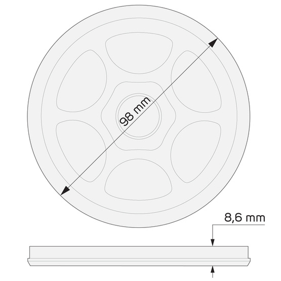 Rubber for the hydraulic jack PLN-01 - Stix