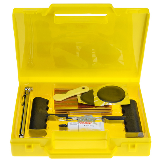 Tire repair kit SW05 - case (awl, cutter, cords, glue) - Stix