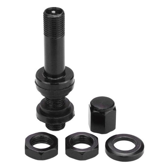 Valve for wheels X2 Series Black Edition (Clamp-in, aluminum TR48E) - 1 pcs. - Carbonado