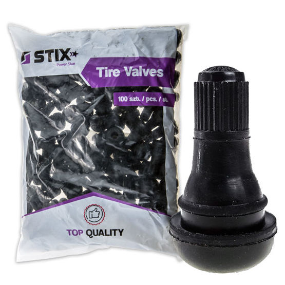 Valves for tubeless wheels TR412 - 100 pcs. - Stix