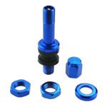 	Valve for wheels X2 Series Blue Edition (Clamp-in, aluminum TR48E) - 1 pcs. - Carbonado