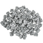 ALU Zinc scooped weights for aluminum rims ZN/A 10g / 100 pcs. - Stix