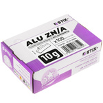 ALU Zinc scooped weights for aluminum rims ZN/A 10g / 100 pcs. - Stix