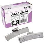 ALU Zinc scooped weights for aluminum rims ZN/A 35g / 50 pcs. - Stix