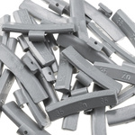 ALU Zinc scooped weights for aluminum rims ZN/A 35g / 50 pcs. - Stix