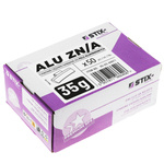 ALU Zinc scooped weights for aluminum rims ZN/A 35g / 50 pcs. - Stix