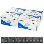 Adhesive weights for aluminum wheels black Edgy Slim Black - 60g (12x5g / wide tape) - 400 pcs. - Stix