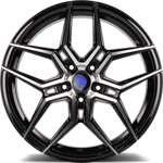 Alloy Wheels 17'' 5x108 79wheels seventy9 SV-B BFP