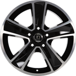 Alloy Wheels 17'' 5x112 Diewe Mammut 5 Nero machined