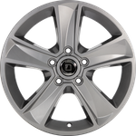 Alloy Wheels 17'' 5x160 Diewe Mammut 5 Argento silber