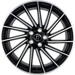 Alloy Wheels 18'' 5x108 Diewe Briosa NeroS machined