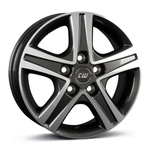 Alloy wheels 16'' 5x118 Borbet CWD MAGP