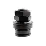 Black concealed valves for aluminum rims ø11.5mm - Carbonado