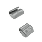 Clip on weights STD Zinc for steel wheels ZN/S 10g / 100 pcs. - Stix