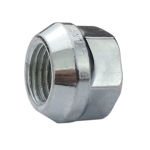 Low nuts 17mm for spacers - M12x1.5 / Zinc - (open with flange) - Carbonado