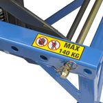 SRM-01 motorcycle jack / Motorcycle stand with wheels - Stix