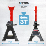 Stix Stands Workshop Supports 3T / 4pcs. - Stix