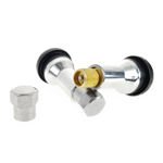 Valve for tubeless wheels TR413 AC (chrome) - 1 pcs. - Stix