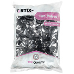 Valve for tubeless wheels chrome TR412 AC (Chrome) - 1 piece. - Stix