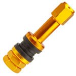 Valve for wheels X2 Series Gold Edition (Clamp-in, aluminum TR48E) - 1 pcs. - Carbonado